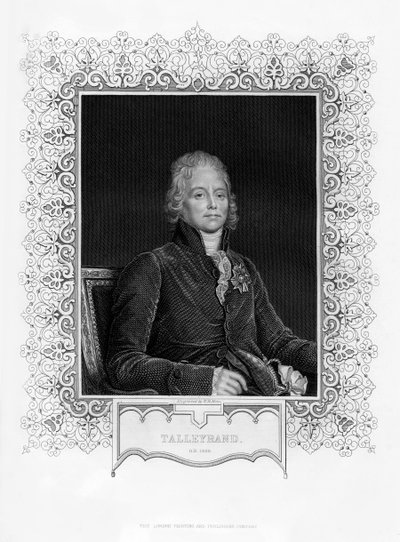 Charles Maurice de Talleyrand-Périgord, diplomate français, 19ème siècle - William Henry Mote