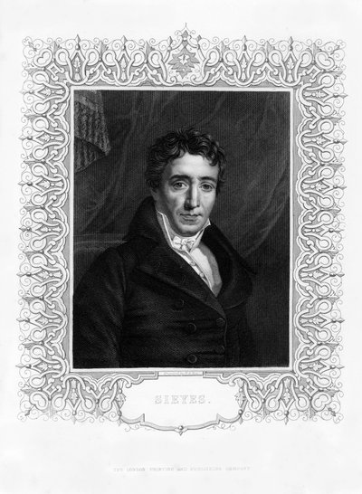 Emmanuel Joseph Sieyès, ecclésiastique et homme d