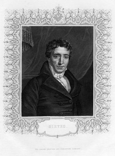 Emmanuel Joseph Sieyès 1748-1836, abbé et homme d