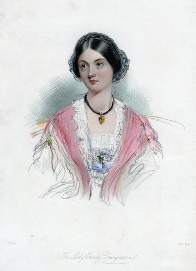 Lady Emily Dungarvon, 19ème siècle - William Henry Mote