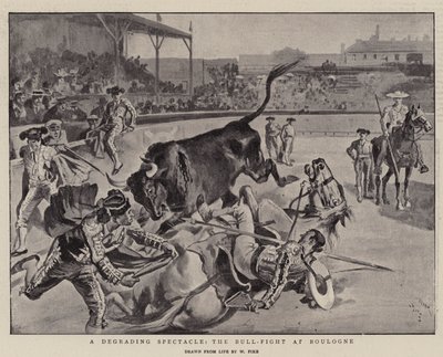 Un spectacle dégradant, la corrida à Boulogne - William Henry Pike