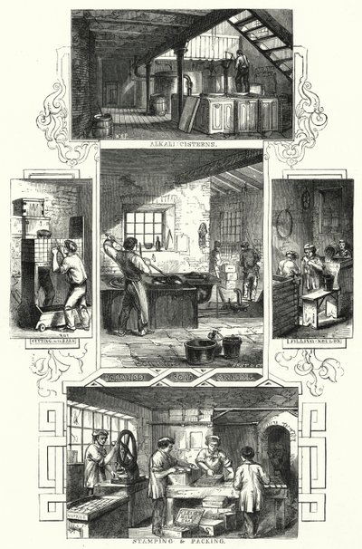 Fabrication de savon - William Henry Pike
