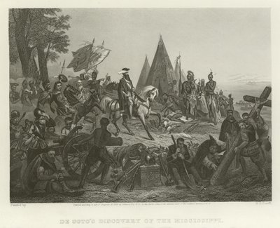 La découverte du Mississippi par De Soto - William Henry Powell