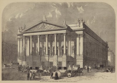 Le nouvel opéra royal italien, Covent Garden, Edmund Barry, architecte - William Henry Prior