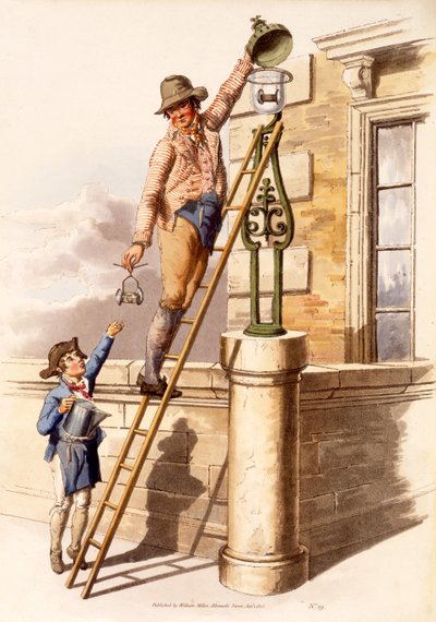 Allumeur de réverbères, de 