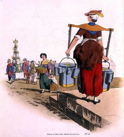 Femme du lait, de 