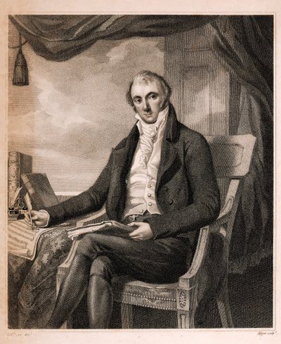 Portrait du pianiste et compositeur Joseph Wölfl 1773-1812, 1811 - William Henry Pyne