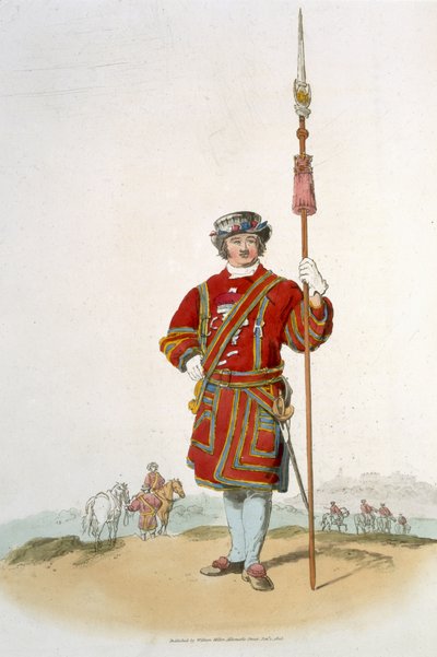 Yeoman de la garde du roi, de 