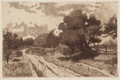 Une route de Long Island - William Henry Shelton