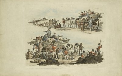 Scènes de camp, 1803 - William Henry after Pyne