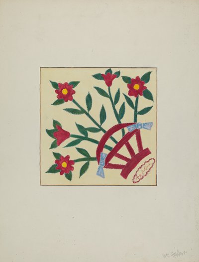 Courtepointe piécée 1 carré - William Herbert