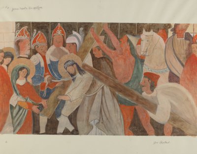 Station de la Croix n° 4 : Jésus rencontre sa mère - William Herbert