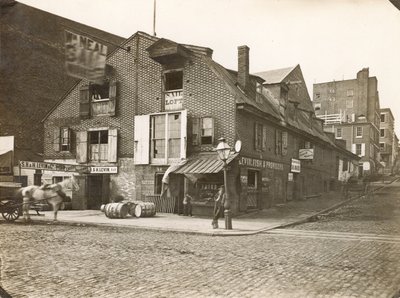 Quai de la rue Race, avenue Delaware à la rue Race, 1867 - William Herman Rau