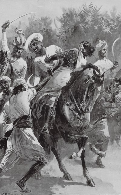 Freebooters Mahratta en expédition de raid - William Heysham (after) Overend