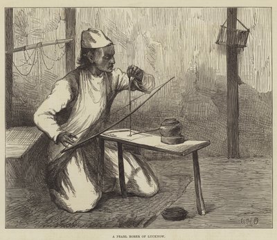 Un Perceur de Perles de Lucknow - William Heysham Overend