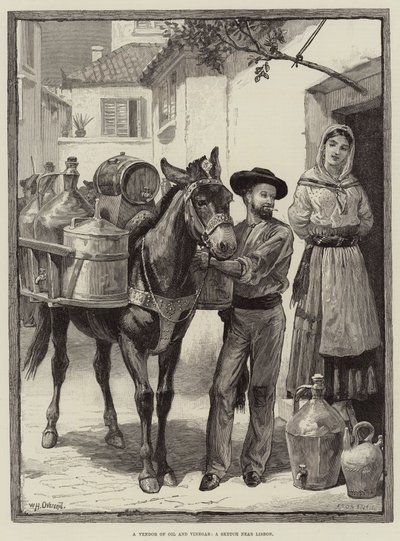 Un vendeur d
