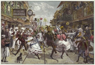 Carnaval à Port of Spain, Trinidad - William Heysham Overend