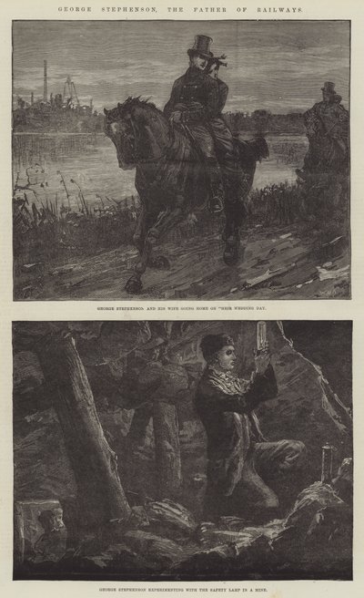 George Stephenson, le père des chemins de fer - William Heysham Overend