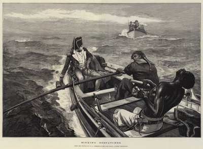 Envoi de dépêches - William Heysham Overend