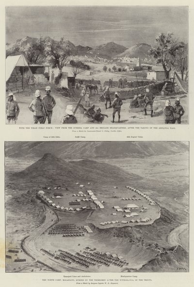Le Soulèvement de la Frontière Indienne - William Heysham Overend