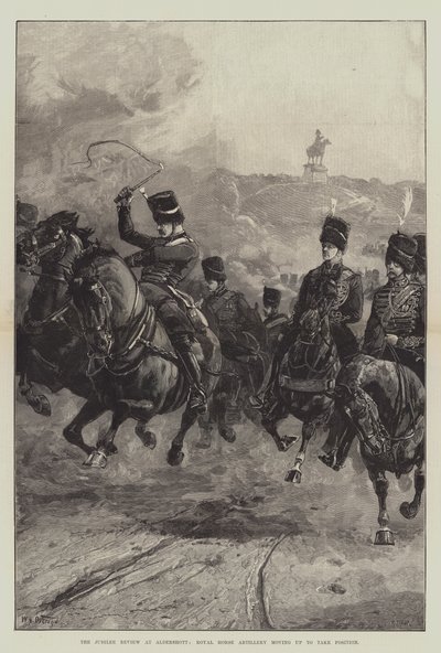 La Revue du Jubilé à Aldershott, l
