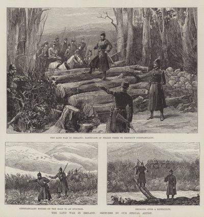 La guerre des terres en Irlande - William Heysham Overend