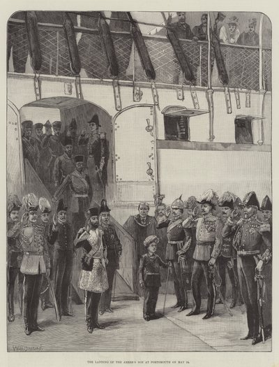 Le débarquement du fils de l