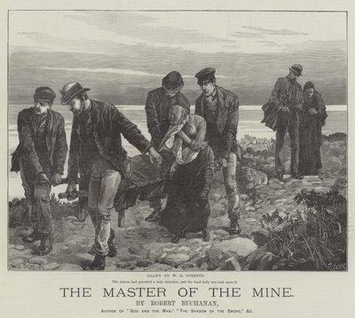 Le maître de la mine, par Robert Buchanan - William Heysham Overend