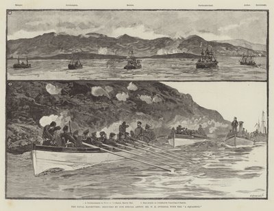 Les manœuvres navales - William Heysham Overend