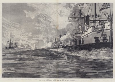 Les manœuvres navales, action au large de l