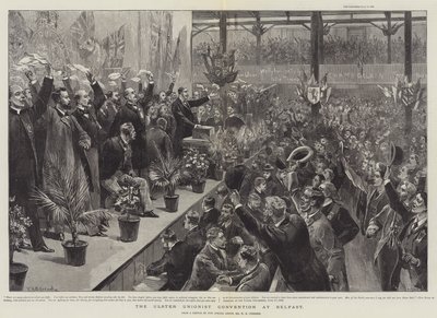 La convention unioniste d