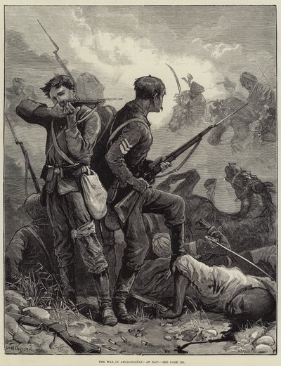 La guerre en Afghanistan, à Bay - William Heysham Overend