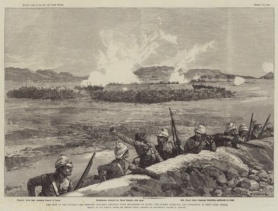 La guerre au Soudan, la retraite de Sir Redvers Buller de Metammeh à Korti, l