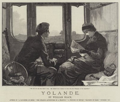 Yolande, par William Black - William Heysham Overend