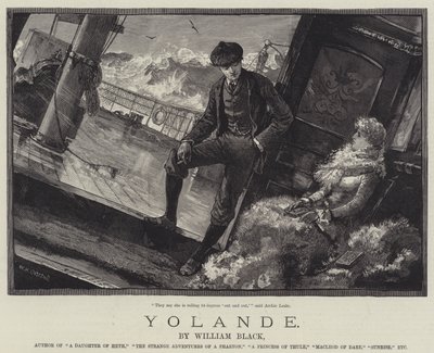Yolande, par William Black - William Heysham Overend