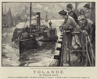 Yolande, par William Black - William Heysham Overend