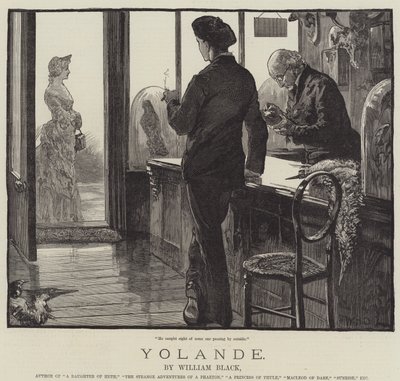 Yolande, par William Black - William Heysham Overend