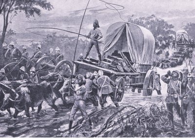 Guerre zouloue : La force de secours d