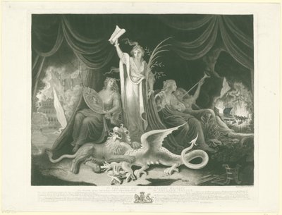 Allégorie sur la puissance de la Grande-Bretagne, 1787 - William Hincks