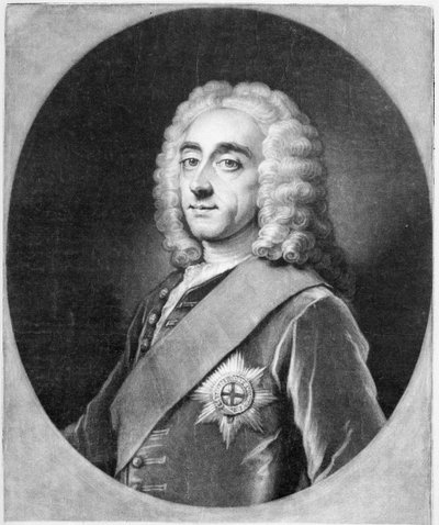Philip Dormer Stanhope, gravé par John Simon - William Hoare