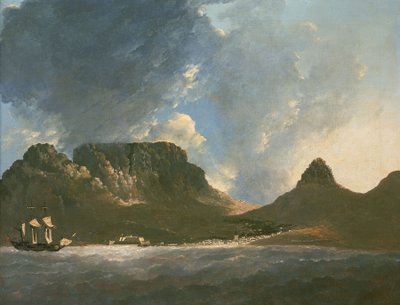 Vue du Cap de Bonne-Espérance, prise sur place, à bord du 