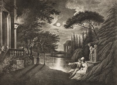 Belmont, Avenue vers la Maison de Portia, Acte IV, Scène I, de 