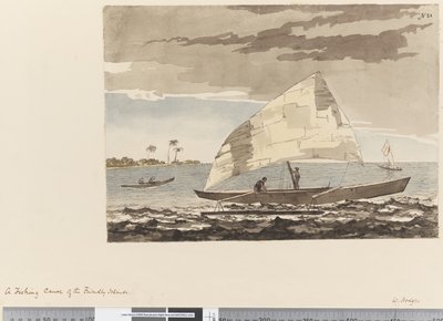 Page 21 Une pirogue de pêche des îles Amicales - William Hodges