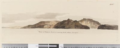 Page 5 Vue de Porto Santo portant au nord distant de 2 lieues - William Hodges