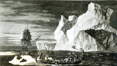 Les Îles de glace le 9 janvier 1773, gravé par B. T. Pouney, 31 février 1777 - William Hodges