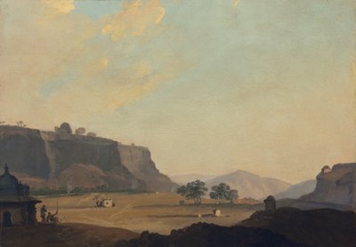 Vue près du Fort Gwalior, Inde, c.1783 - William Hodges