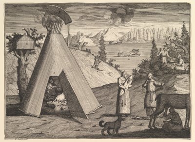 Une hutte lapone, Voyages d