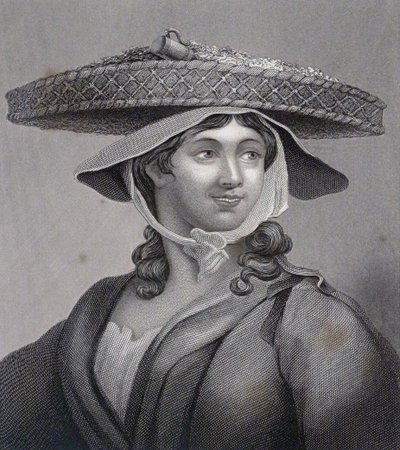 Une fille aux crevettes - William Hogarth