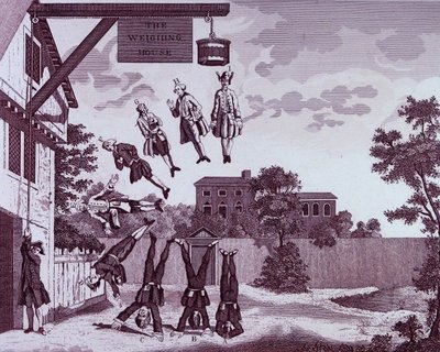 Gravité absolue - William Hogarth