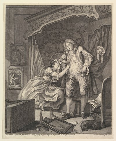 Après, 15 décembre 1736 - William Hogarth
